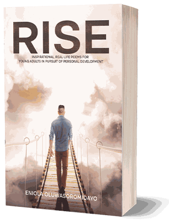 Cover of RISE: Inspirational, Real-Life Poems for Young Adults in Pursuit of Personal Development